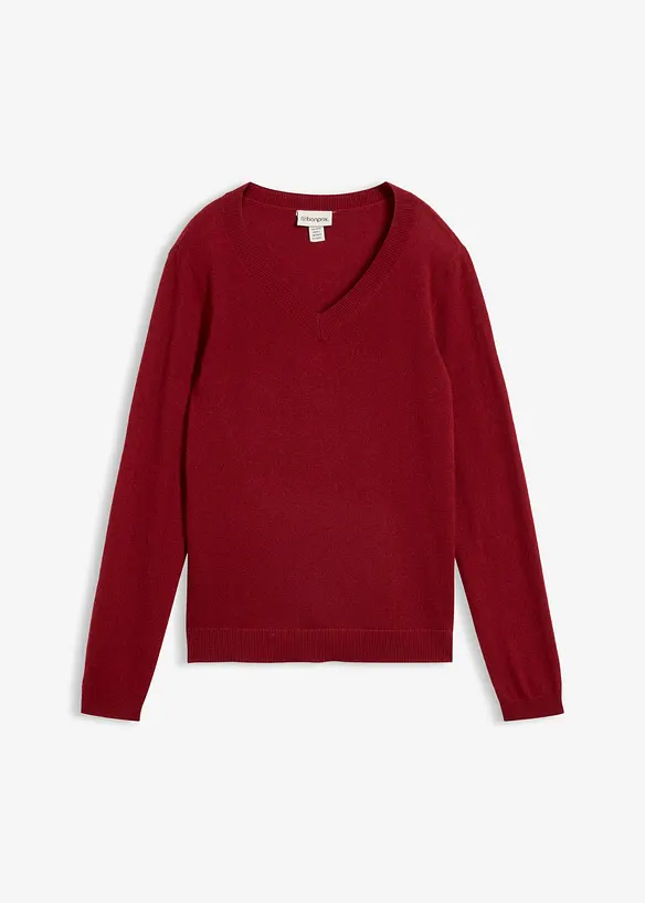 Tr&ouml;ja i mjuk kashmir med Good Cashmere Standard&reg;, bonprix