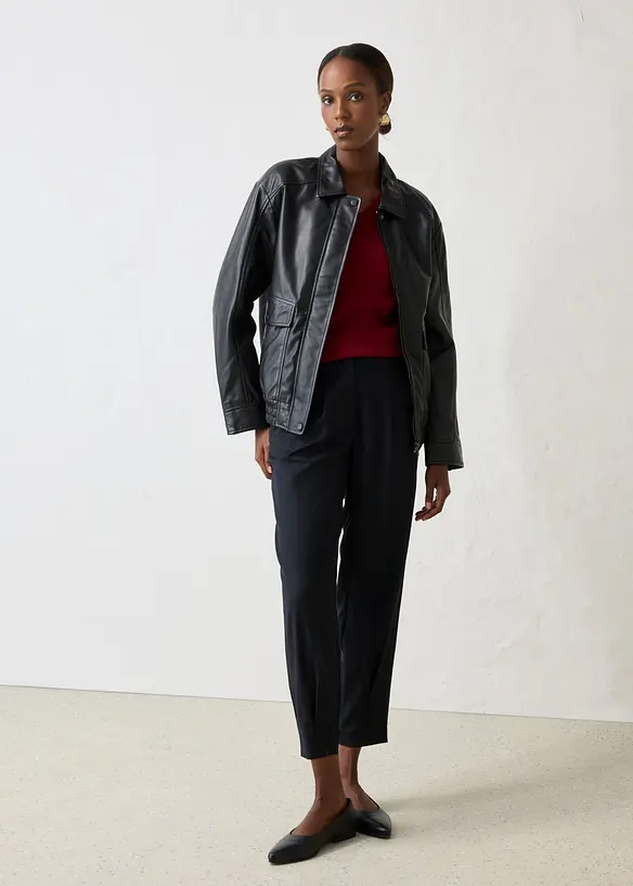 Tr&ouml;ja i mjuk kashmir med Good Cashmere Standard&reg;, bonprix