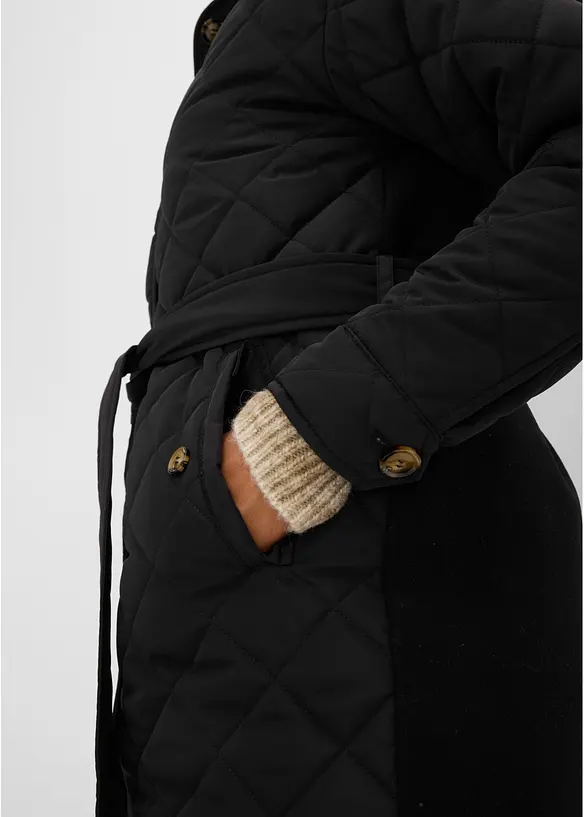 Tunn, quiltad jacka, bonprix