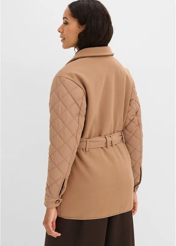 Tunn, quiltad jacka, bonprix