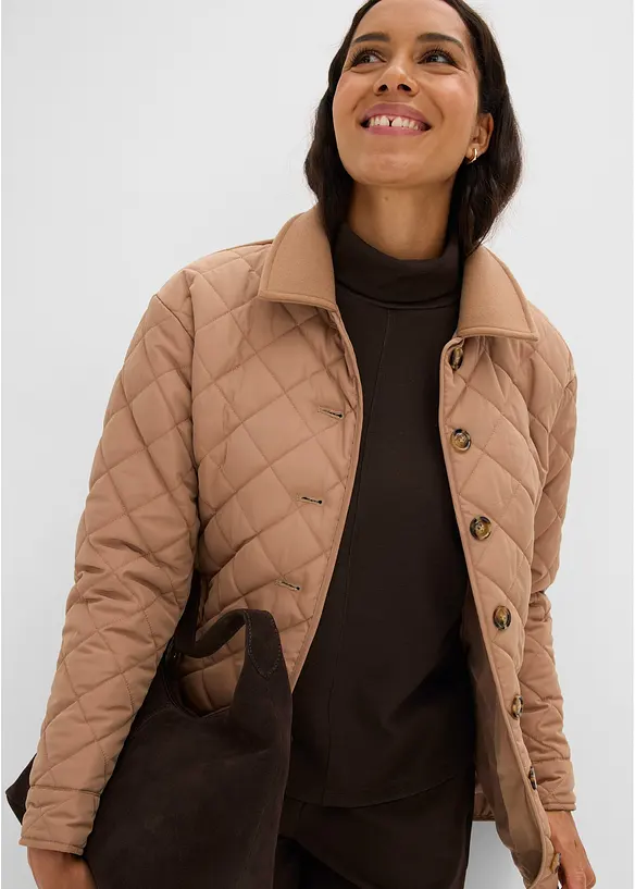 Tunn, quiltad jacka, bonprix
