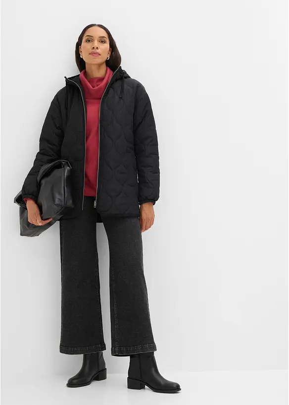 Tunn, quiltad jacka, bonprix