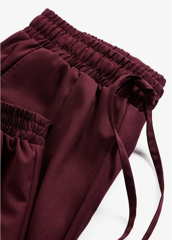 Joggpants i materialmix, bonprix