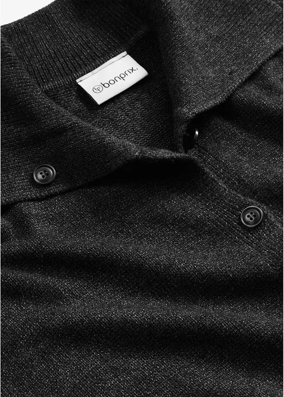 Stickad cardigan i ledig modell, av viskosmix, bonprix