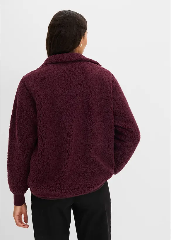 Jacka i teddyfleece, bonprix