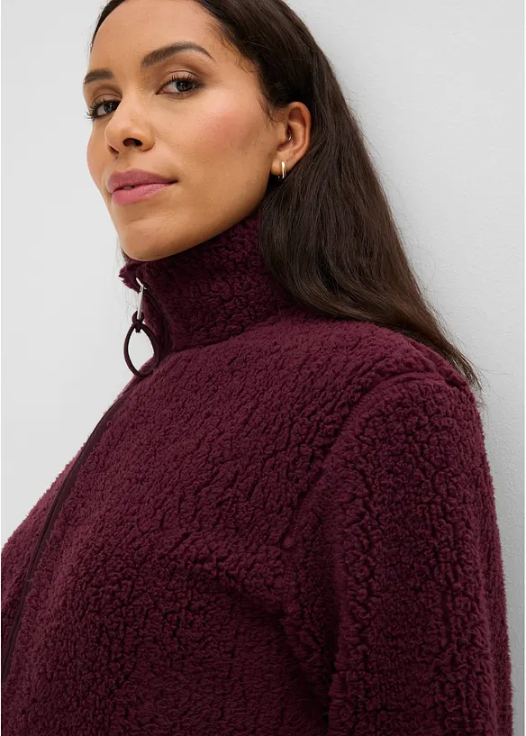 Jacka i teddyfleece, bonprix