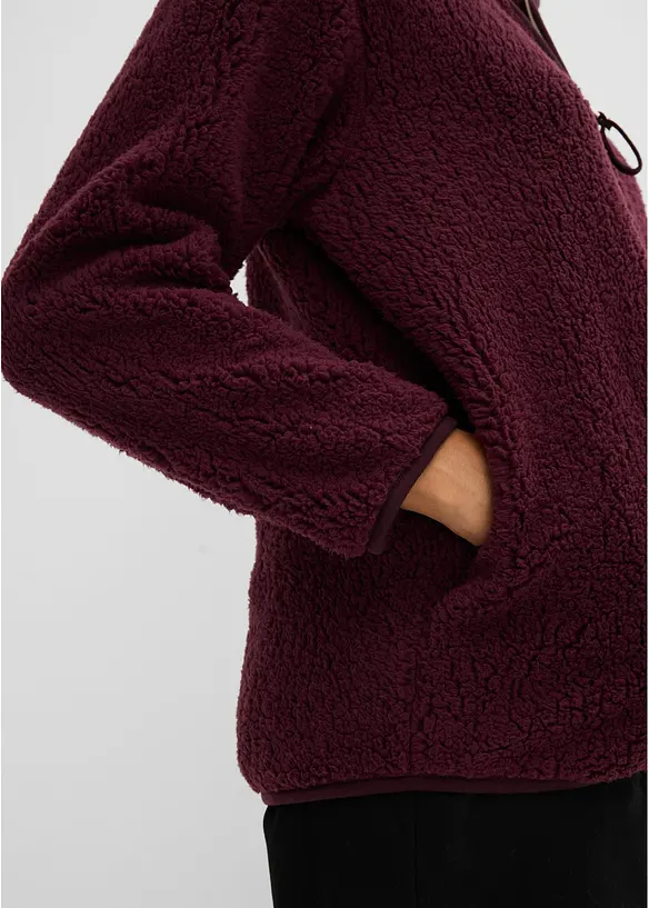 Jacka i teddyfleece, bonprix