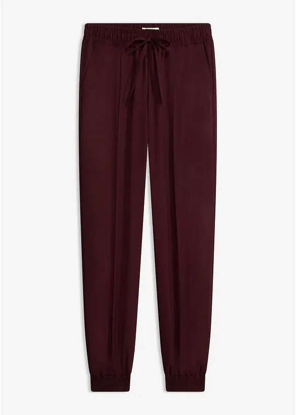 Joggpants i materialmix, bonprix