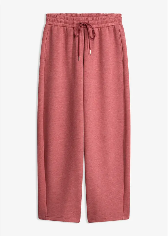 Joggingbyxa i stabil trik&aring;, bonprix