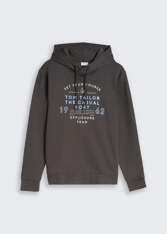 Sweatshirt med huva fr&aring;n Tom Tailor, Tom Tailor