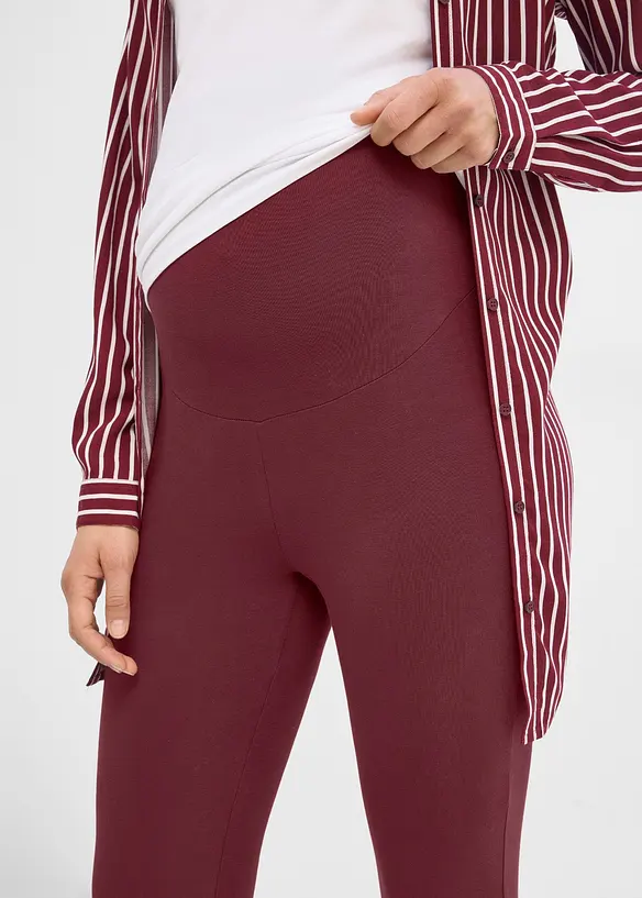 Mammaleggings med ekologisk bomull (2-pack), bonprix