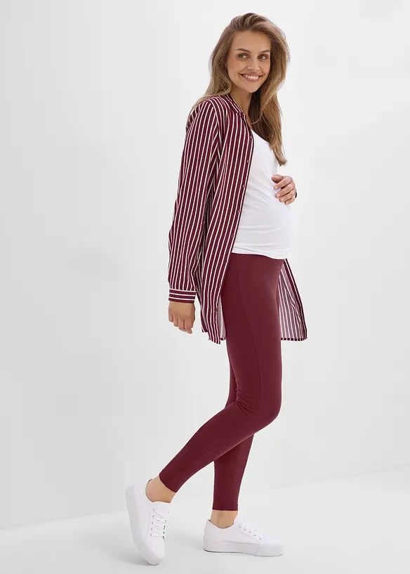 Mammaleggings med ekologisk bomull (2-pack), bonprix
