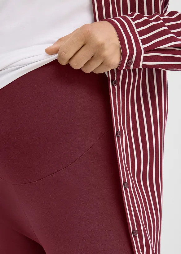 Mammaleggings med ekologisk bomull (2-pack), bonprix