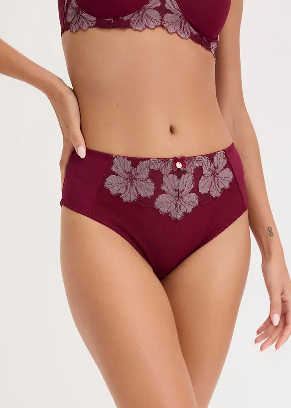 Maxitrosa med elegant broderi, bonprix