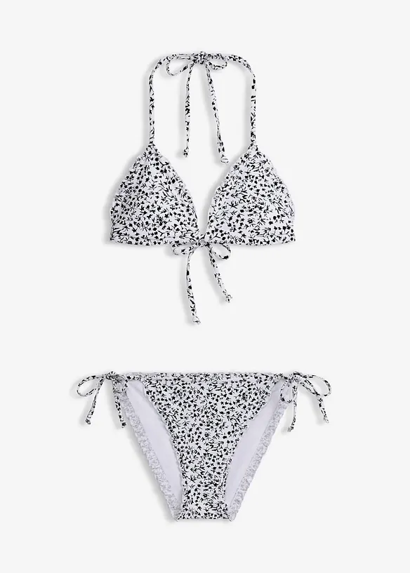 Bikini med rysch (2 delar), bonprix