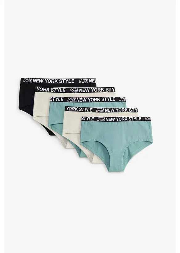 Hipstertrosa (5-pack), bonprix