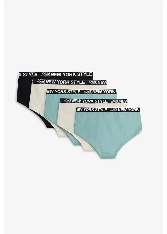 Hipstertrosa (5-pack), bonprix