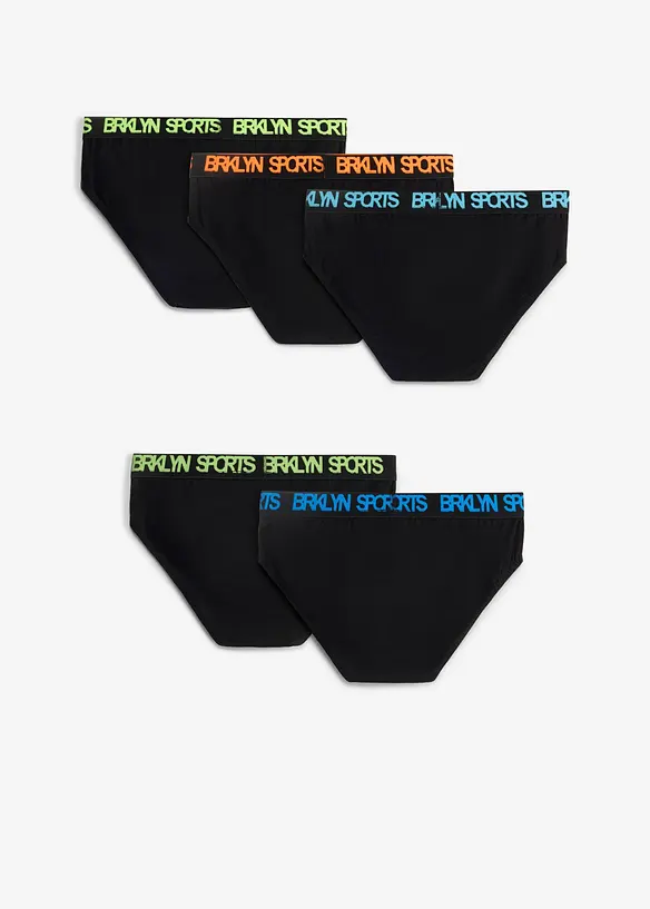 Kalsong med mjuk ekologisk bomull (5-pack), bonprix