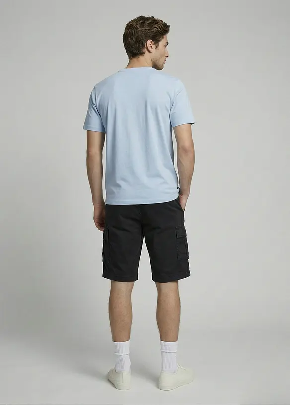 T-shirt i bomull fr&aring;n JJ REBEL, JJ REBEL