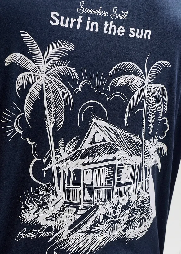 T-shirt i bomull fr&aring;n JJ REBEL, JJ REBEL