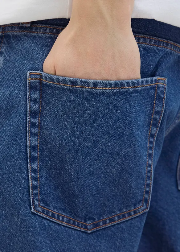 Jeansshorts fr&aring;n JJ REBEL Mid Waist, JJ REBEL