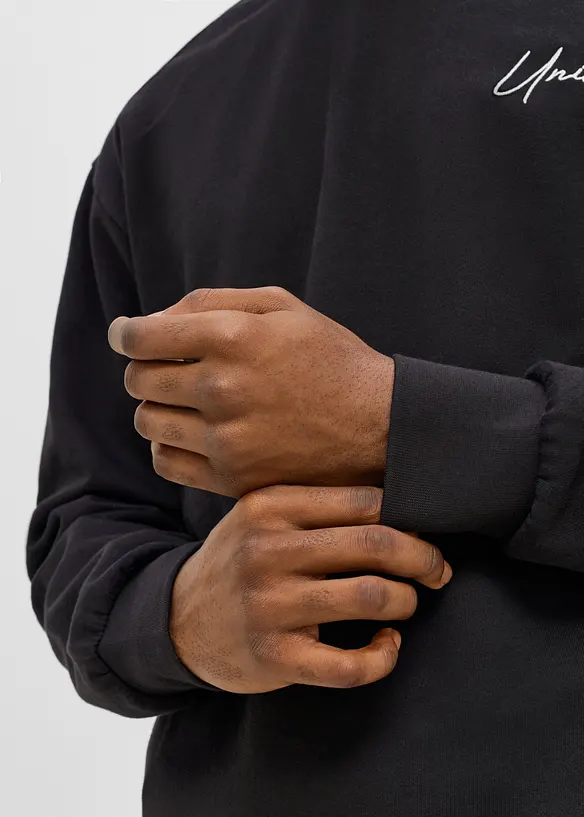 Sweatshirt av ekologisk bomull, Loose Fit, bonprix