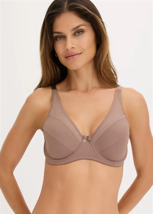 BH med bygel och mesh (2-pack), bonprix