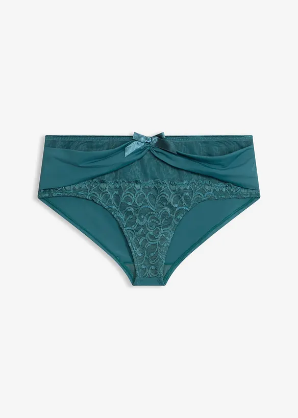 Hipstertrosa med &aring;tervunnen polyamid, bonprix