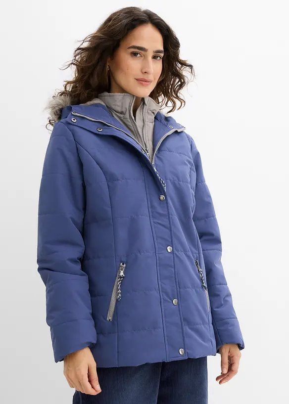 Vinterjacka med 2-i-1-look, bonprix