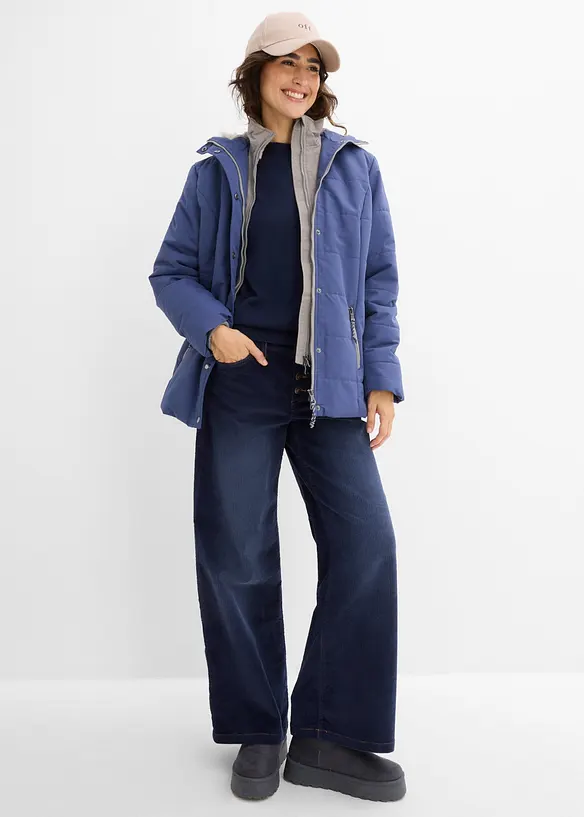 Vinterjacka med 2-i-1-look, bonprix