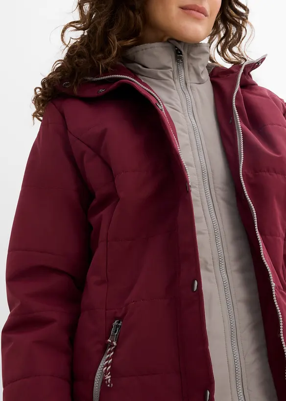 Vinterjacka med 2-i-1-look, bonprix