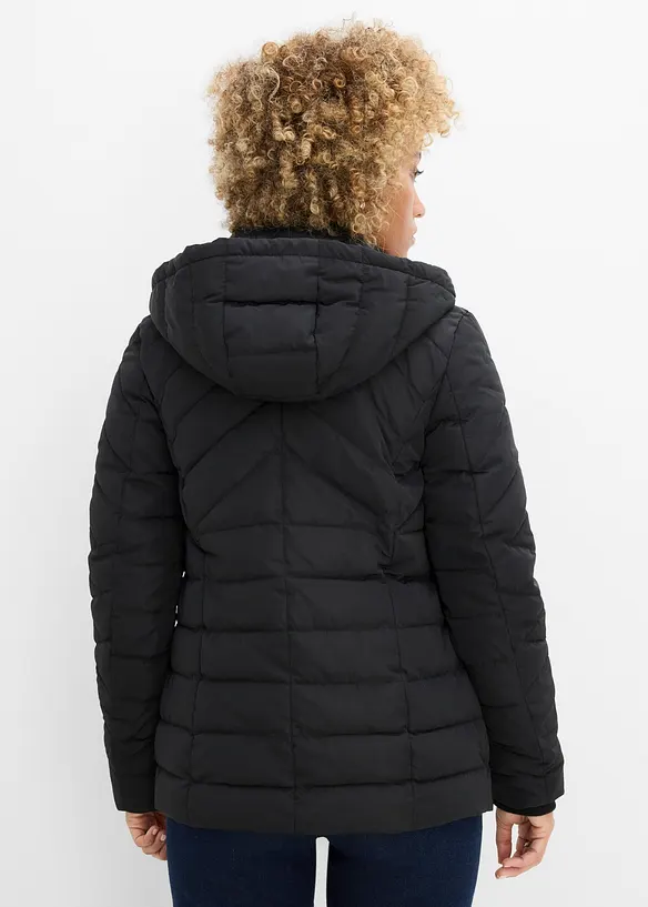 Tunn t&auml;ckjacka med avtagbar huva, bonprix