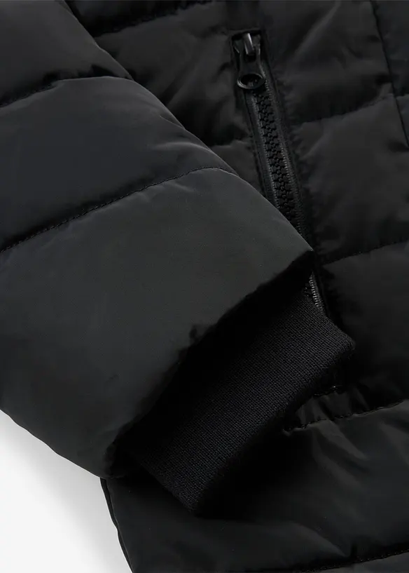 Tunn t&auml;ckjacka med avtagbar huva, bonprix