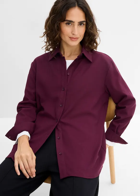Skjortblus, bonprix