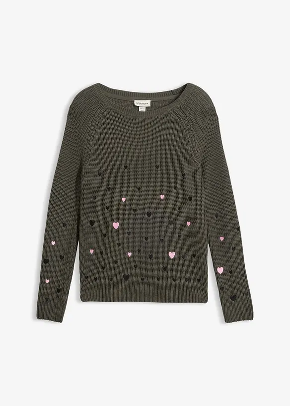 Tr&ouml;ja med broderi, bonprix