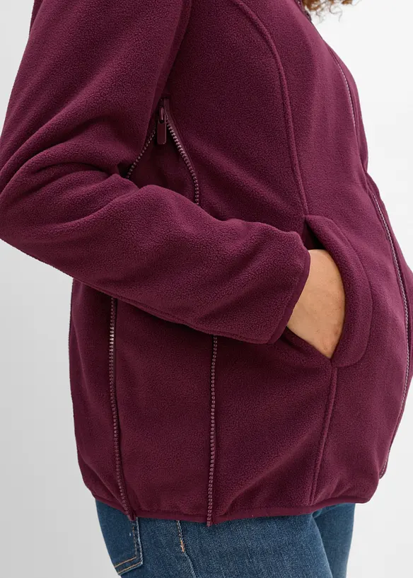 Mammajacka med urtagbar fleecejacka, bonprix