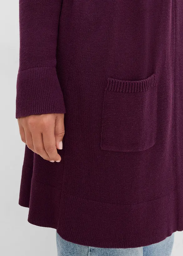 L&aring;ng cardigan, l&aring;ng&auml;rmad, bonprix