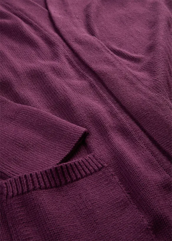 L&aring;ng cardigan, l&aring;ng&auml;rmad, bonprix