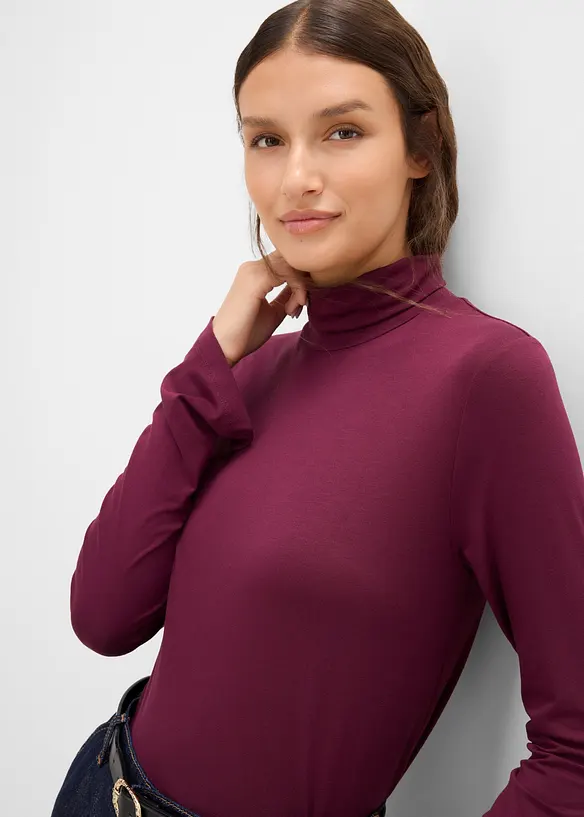 Polotr&ouml;ja med dekorativa knappar, bonprix