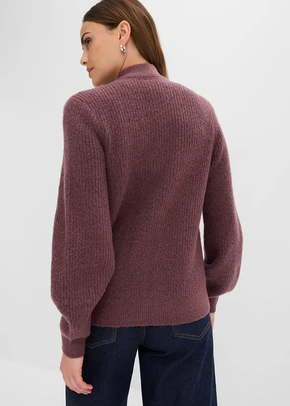 Cardigan med fl&auml;tm&ouml;nster, bonprix