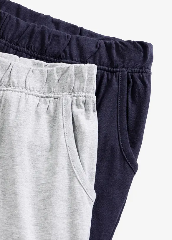 L&aring;ng pyjamasbyxa (2-pack), bonprix