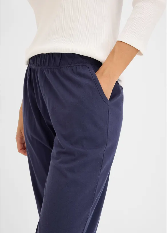 L&aring;ng pyjamasbyxa (2-pack), bonprix