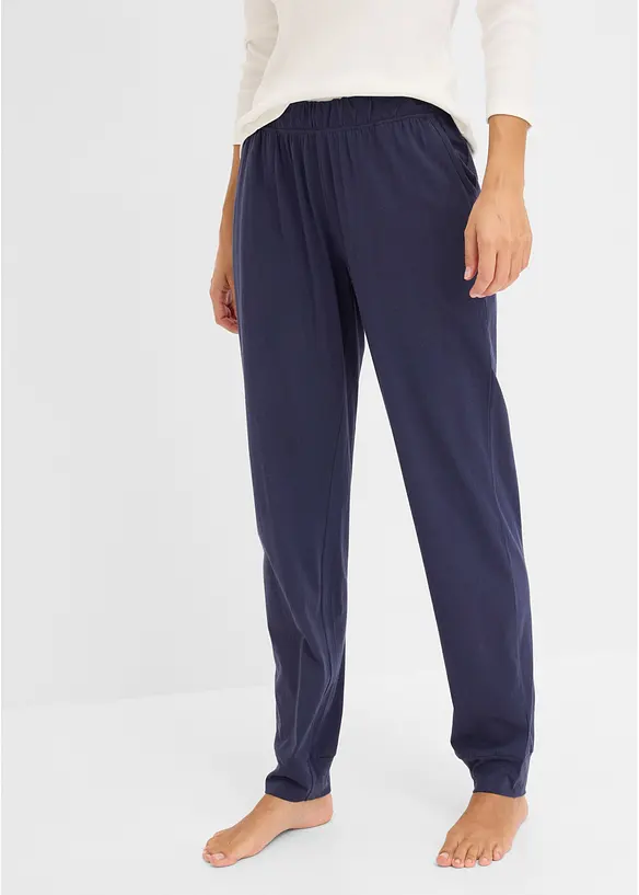 L&aring;ng pyjamasbyxa (2-pack), bonprix