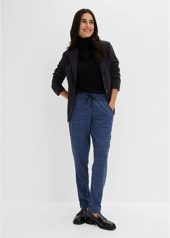 Dra p&aring;-byxa i jacquard, bonprix