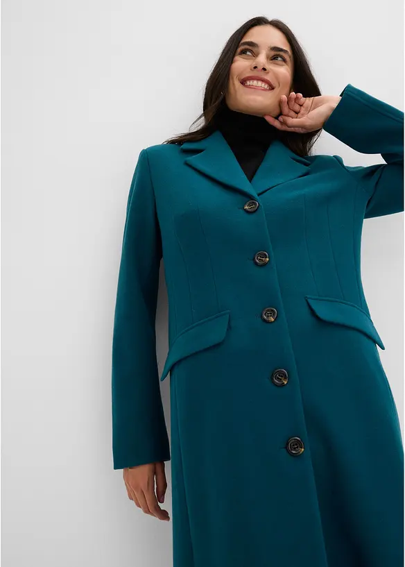 Kappa med yllelook, bonprix