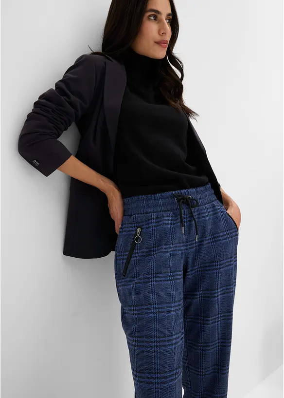 Dra p&aring;-byxa i jacquard, bonprix