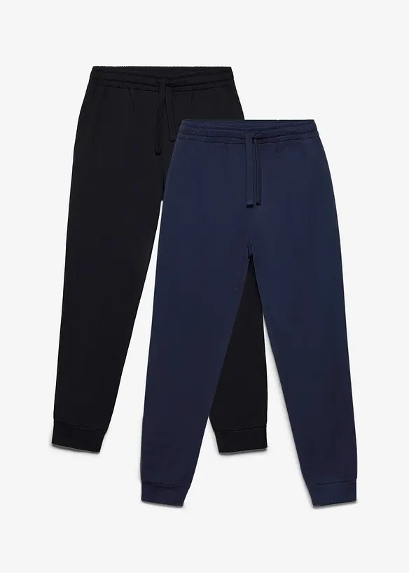 Joggingbyxa (2-pack), bonprix