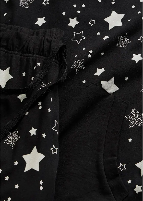 Pyjamas med ekologisk bomull, bonprix