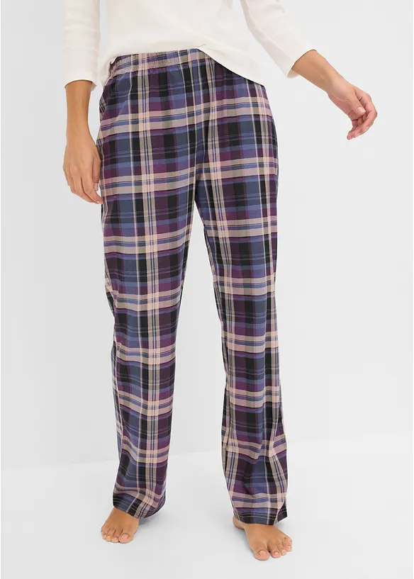 Pyjamasbyxa av bomull (3-pack), bonprix