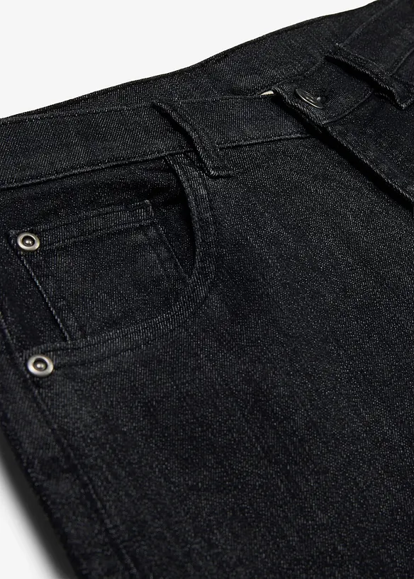 Wide Leg Jeans Mid Waist, bonprix